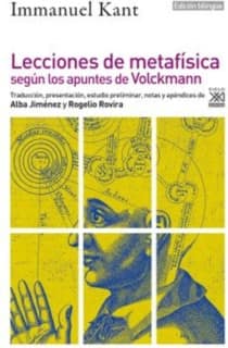 LECCIONES DE METAFISICA DE KANT SEGUN AP