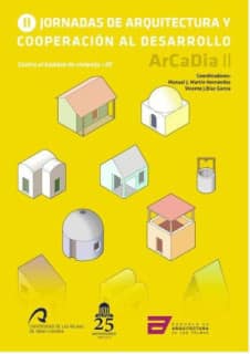 II Jornadas de arquitectura y cooperación al desarrollo, 2ª, 18 y 19 Octubre 2012, Las Palmas de Gran Canaria
