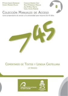 Comentario de Textos y Lengua Castellana
