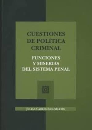 Cuestiones de política criminal