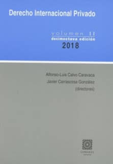 Derecho Internacional Privado - volumen II