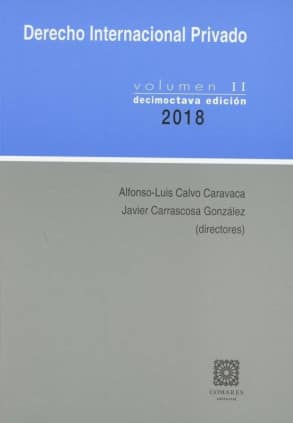 Derecho Internacional Privado - volumen II