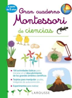 Gran cuaderno Montessori de ciencias