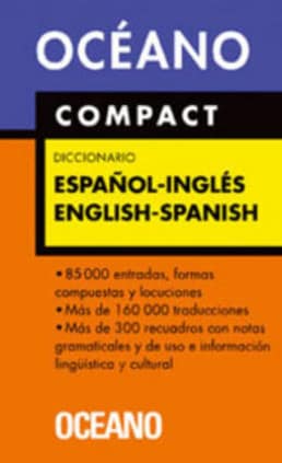 Océano Compact Diccionario Español - Inglés / English - Spanish