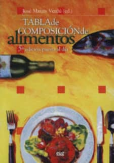 TABLA DE COMPOSICION ALIMENTOS *ED NUEVA