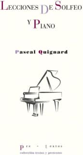 Lecciones de solfeo y piano