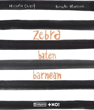 Zebra baten barnean