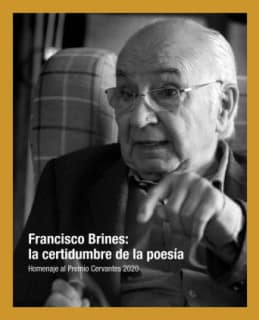 Francisco Brines: la certidumbre de la poesía.