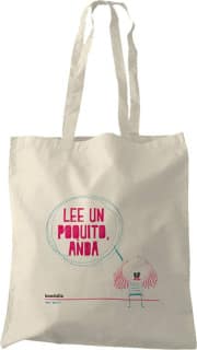 Bolsa "Lee un poquito, anda"