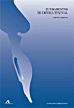 Fundamentos de crítica textual
