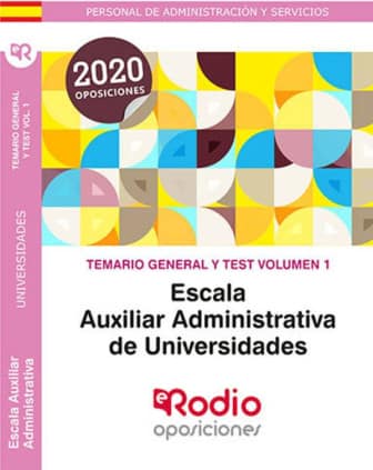 ESCALA AUXILIAR ADMINISTRATIVA DE UNIVER