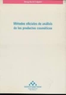 Métodos oficiales de análisis de los productos cosméticos
