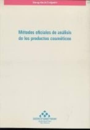 Métodos oficiales de análisis de los productos cosméticos
