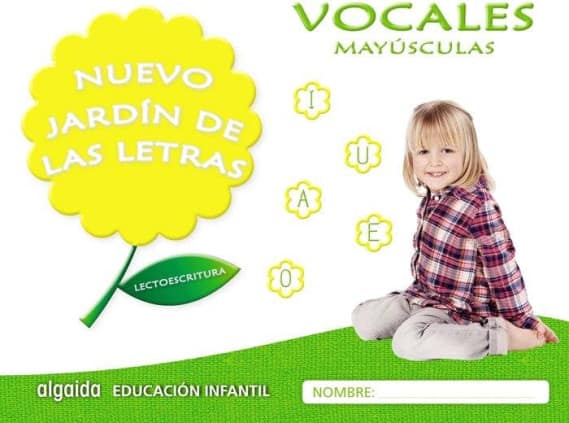 NUEVO JARDIN DE LAS LETRAS VOCALES MAY