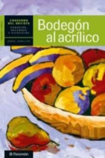 BODEGON AL ACRILICO CUADERNO DEL ARTISTA
