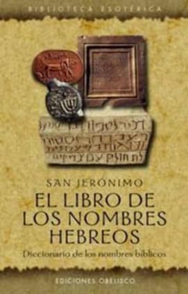 El libro de los nombres hebreos