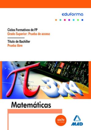 MATEMATICAS PRUEBA LIBRE GRADO SUPERIOR