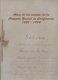 Actas de las sesiones de la comisión general de codificación, 1829-1994