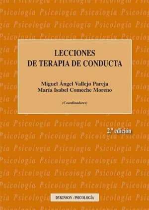 LECCIONES TERAPIA DE CONDUCTA   2ED