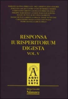 Responsa Iurisperitorum Digesta. Vol. V