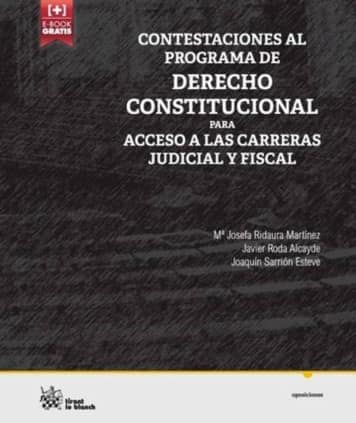 Contestaciones al Programa de Derecho Constitucional Para Acceso a las Carreras Judicial y Fiscal