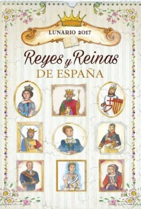 Lunario de los reyes de España 2017