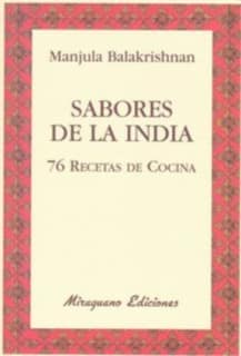 Sabores de la India. 76 recetas de cocina