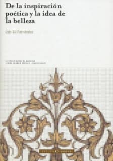 De la inspiración poética y la idea de la belleza