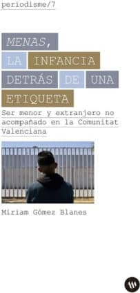 Menas, la infancia detrás de una etiqueta.