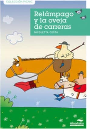 RELAMPAGO Y LA OVEJA DE CARRERAS