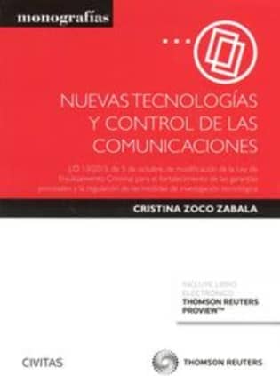 Nuevas tecnologías y control de las comunicaciones (Papel + e-book)