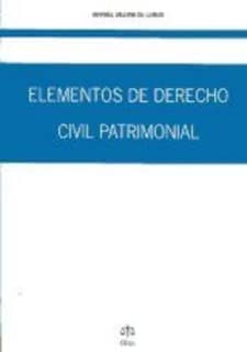 ELEMENTOS DE DERECHO CIVIL PATRIMONIAL