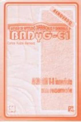 BADyG E1. Hoja de Presentación de Memoria (Paquete de 10 unidades)