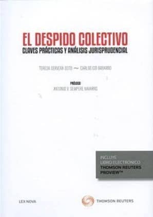 El despido colectivo. Claves prácticas y análisis jurisprudencial (Lex Nova) (Papel + e-book)