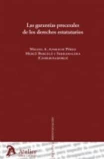 Garantias procesales de los derechos estatutarios.