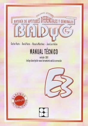 BADyG E3. Manual Técnico