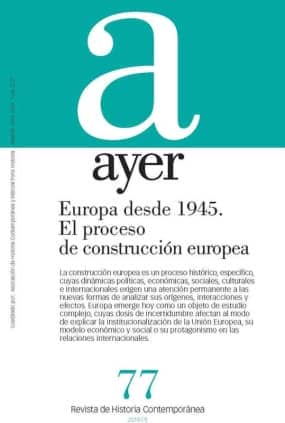 EUROPA DESDE 1945. EL PROCESO DE CONSTRUCCIÓN EUROPEA