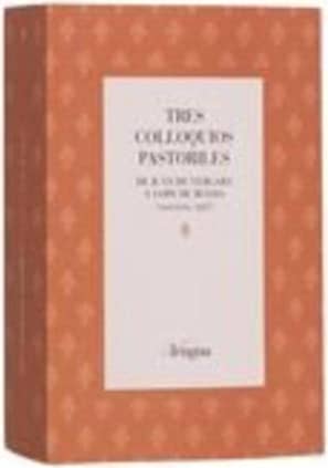 Tres colloquios pastoriles