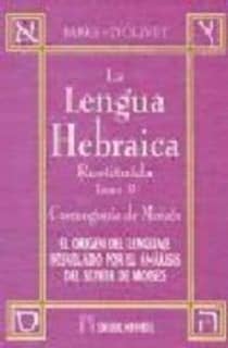 Lengua hebraica restituida (tomo ii)