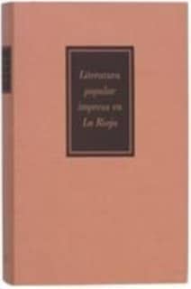 Literatura popular impresa en La Rioja