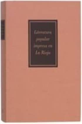 Literatura popular impresa en La Rioja