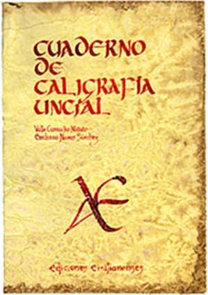 Cuaderno de caligrafía Uncial