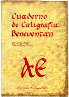 Cuaderno de caligrafía Beneventan
