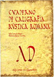 Cuaderno de caligrafía Rústica Romana