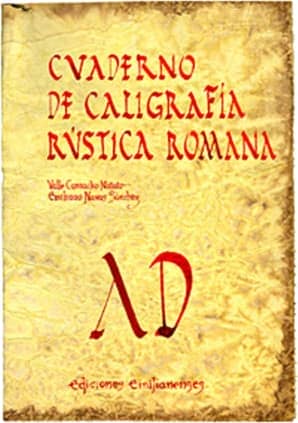 Cuaderno de caligrafía Rústica Romana