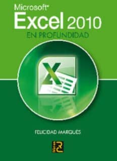 Microsoft EXCEL 2010. En Profundidad