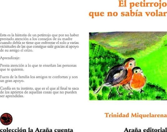 El petirrojo que no sabía volar