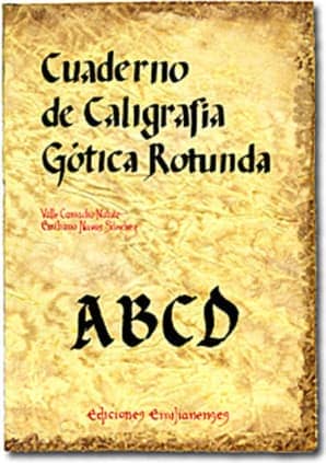 Cuaderno de caligrafía Gótica Rotunda