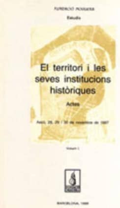 El territori i les seves institucions històriques