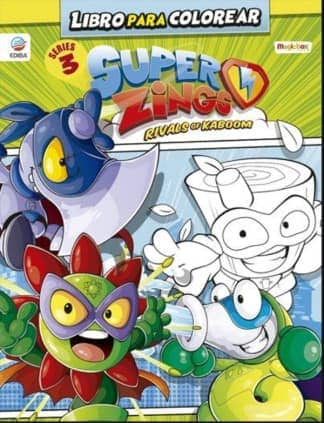 Libro de Stickers Superzings Series 3 - España